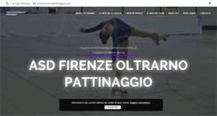 Desktop Screenshot of firenzeoltrarnopattinaggio.org