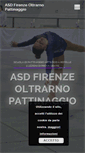 Mobile Screenshot of firenzeoltrarnopattinaggio.org